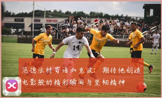 范德法特寄语加克波：期待他创造电影般的精彩瞬间与坚韧精神