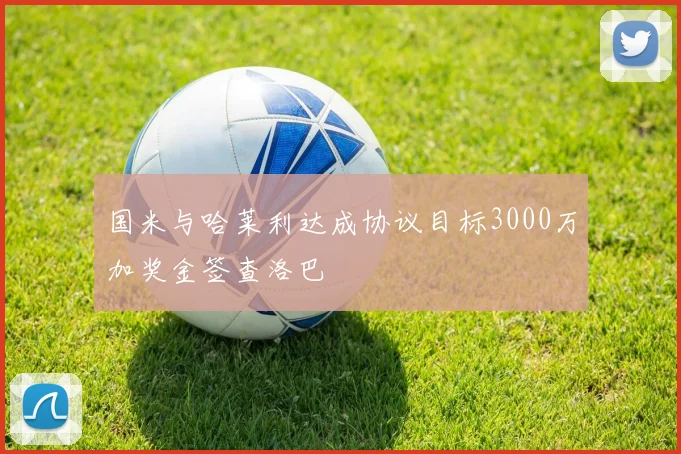 国米与哈莱利达成协议目标3000万加奖金签查洛巴